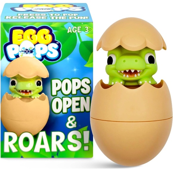 Other - Egg Pops Talking Easter Egg Toy - Figure Pops Up & Plays Sounds, Easter Basket
